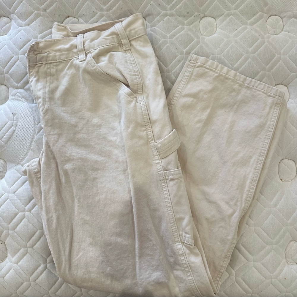 beige cargo pants